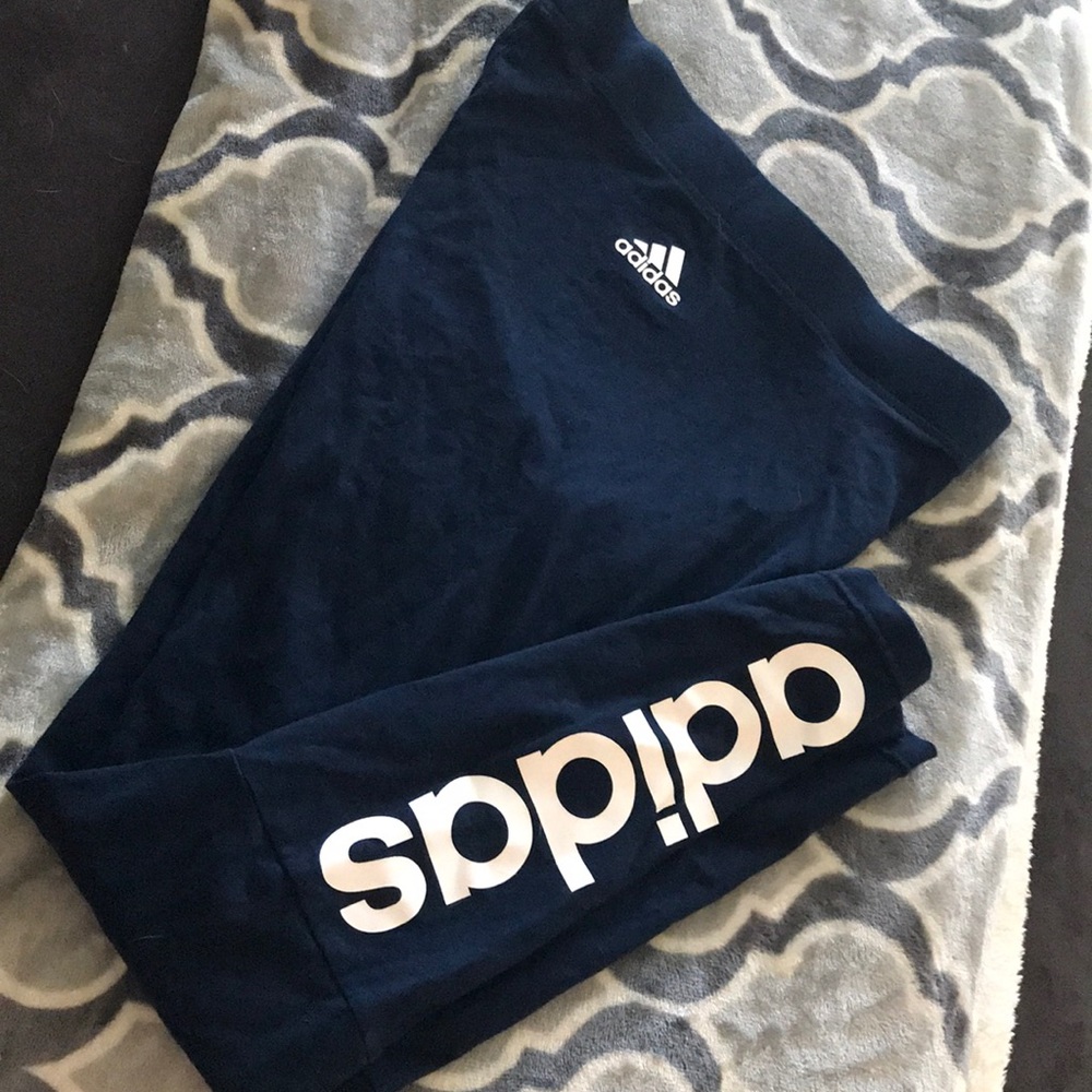 Navy Adidas Leggings